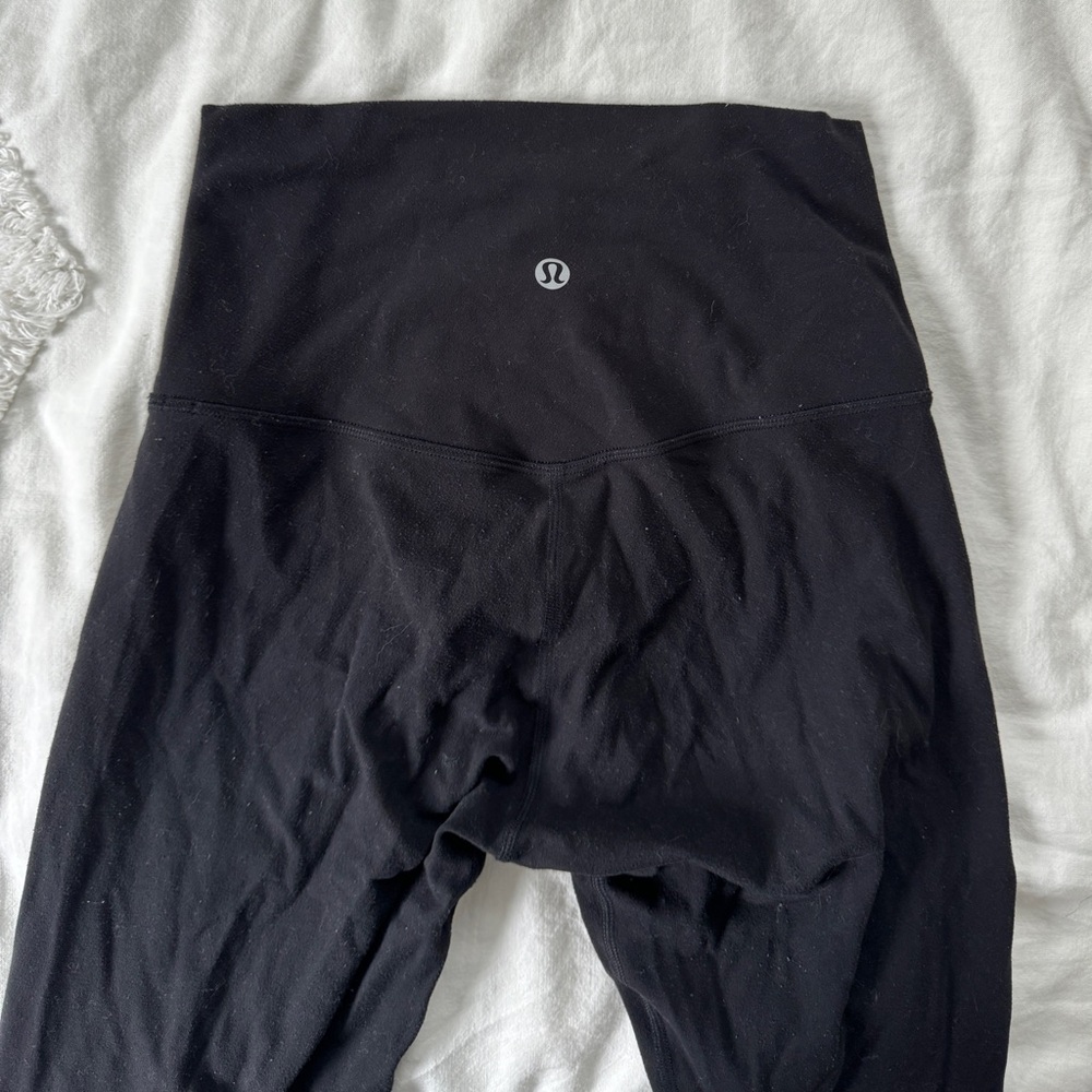 black align 25” leggings